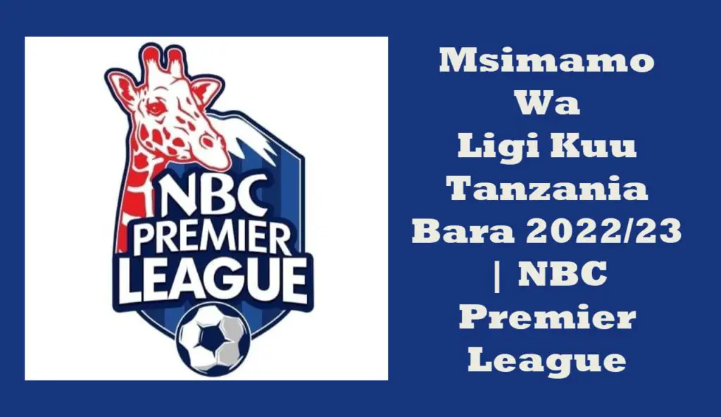 Msimamo NBC Tanzania Premier League 2023